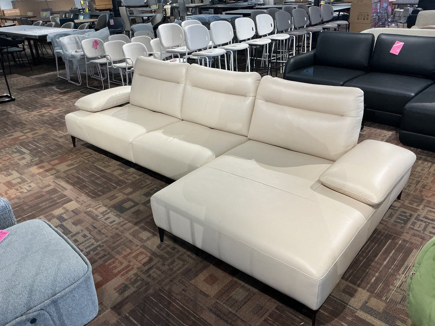 Max Divani - Wender Adjustable Sofa 2 pc (Crème)