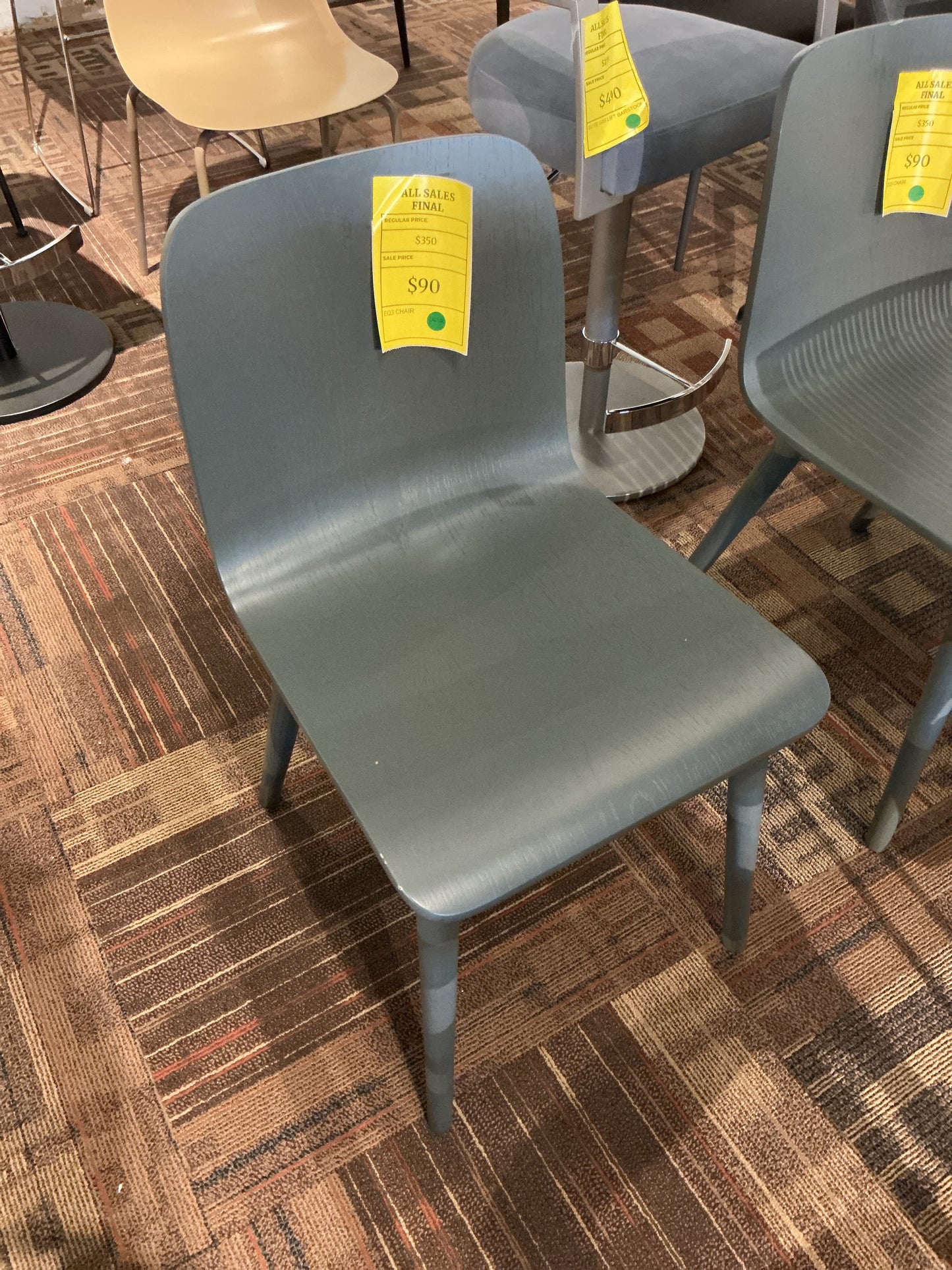 EQ3 - Tami Dining Chair (Smoky Blue)