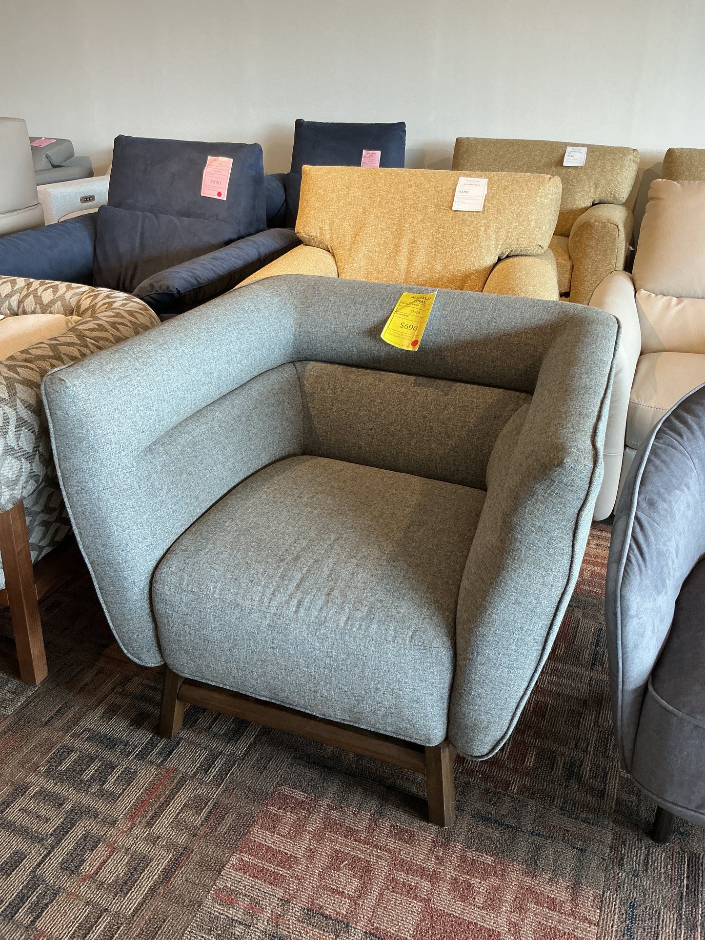 Natuzzi Editions - C113 Fabric Armchair