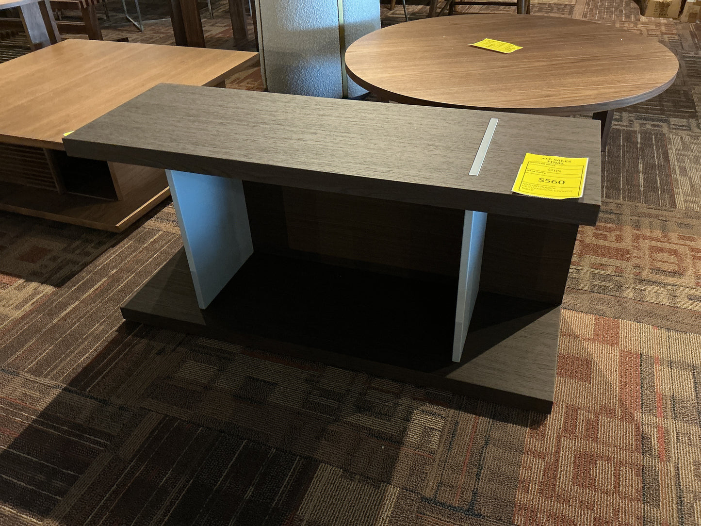 Natuzzi Editions - Kubika Rectangular Corner Table