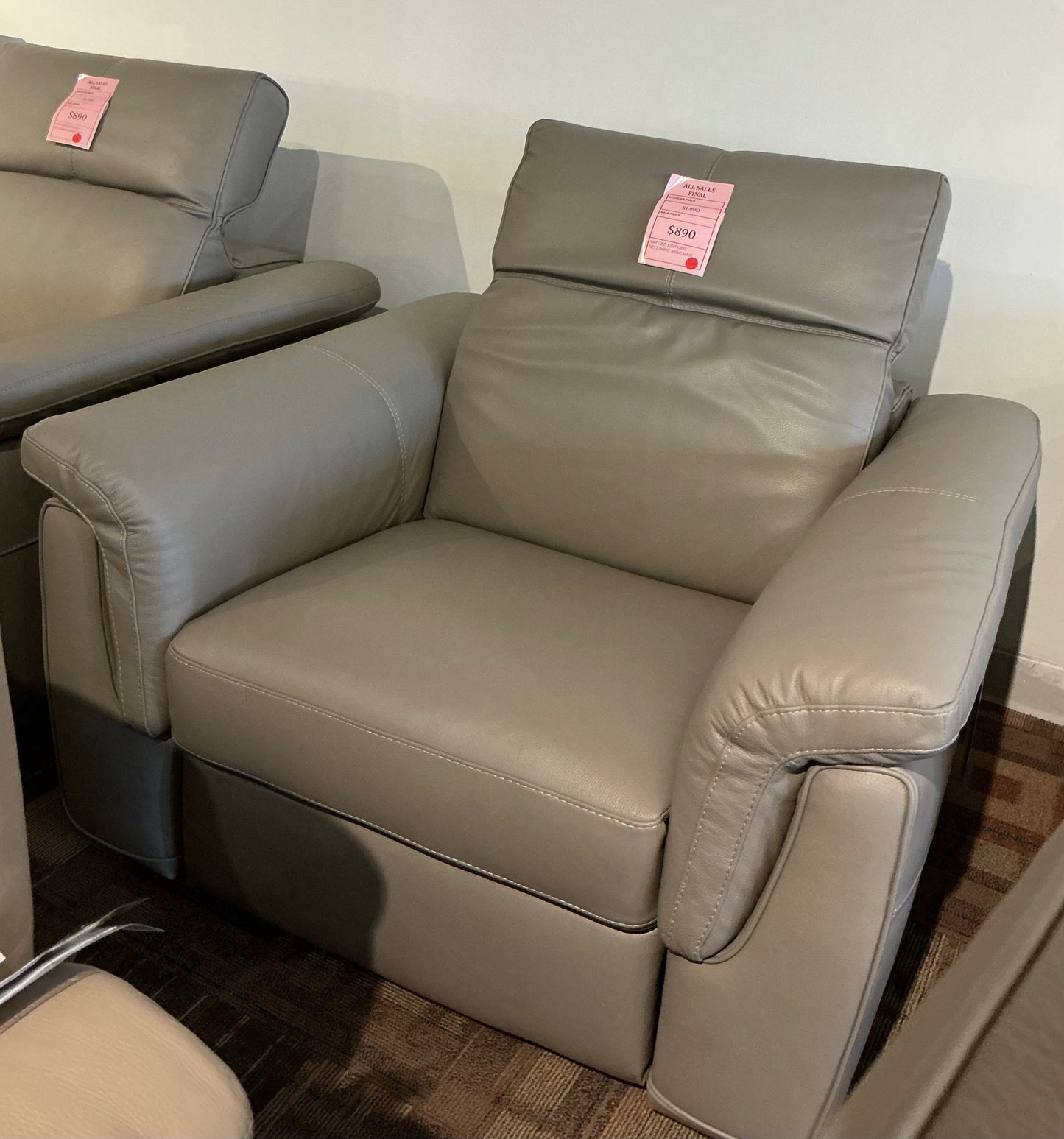 Natuzzi Editions - Reclining Armchair