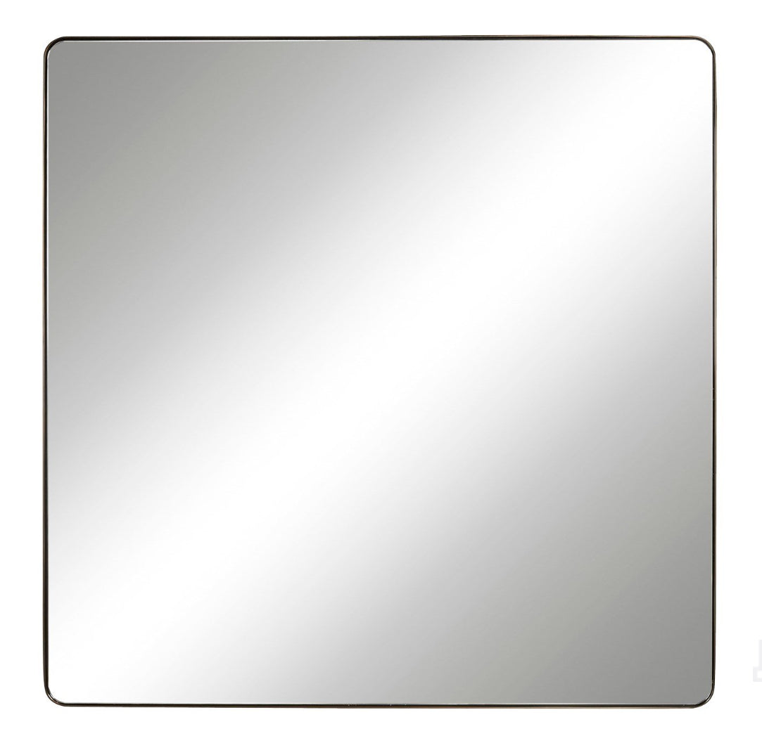 Universal - Modern Square Accent Mirror (Bronze)