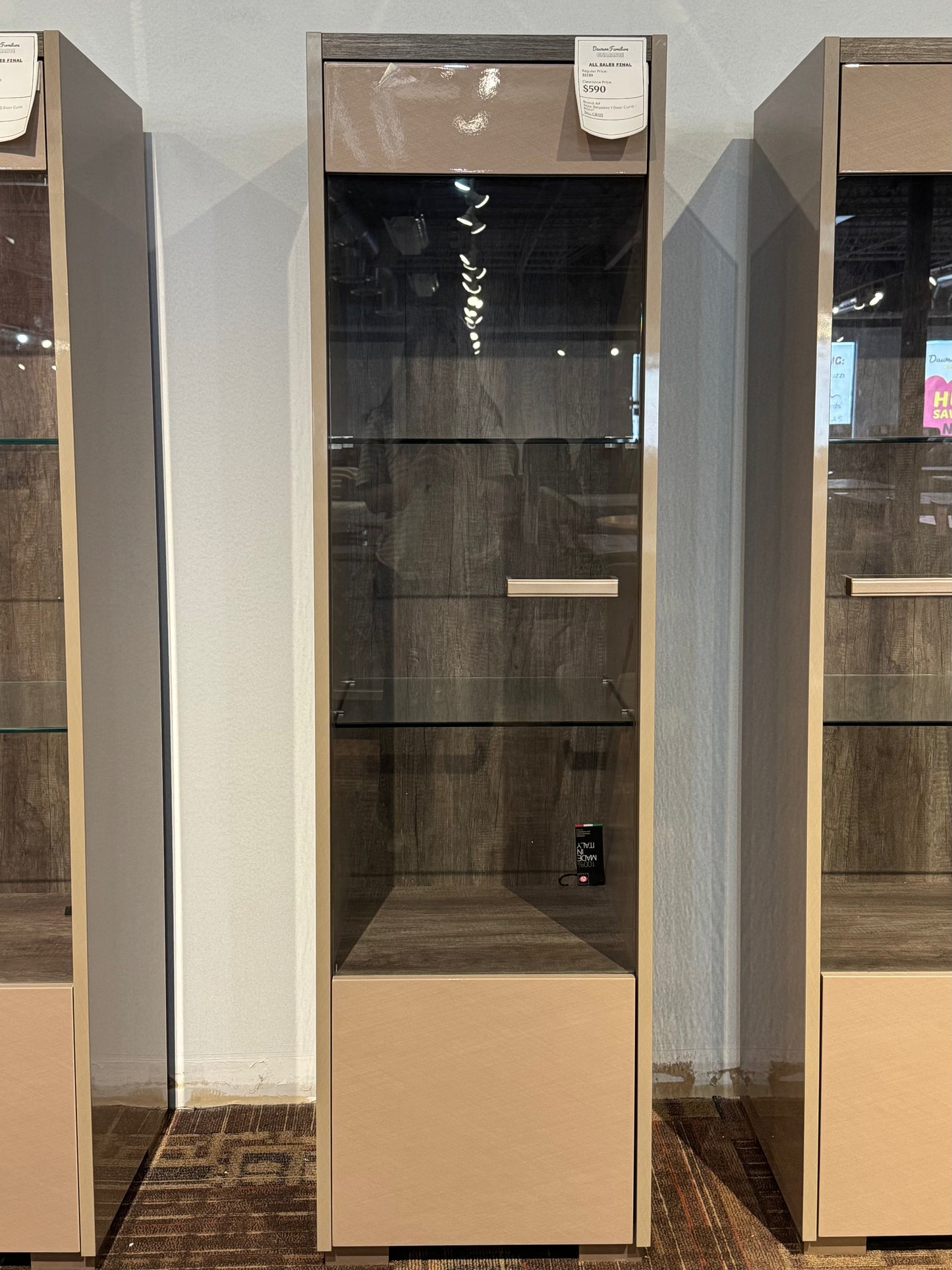 Alf - Belpasso 1-Door Curio (Right)