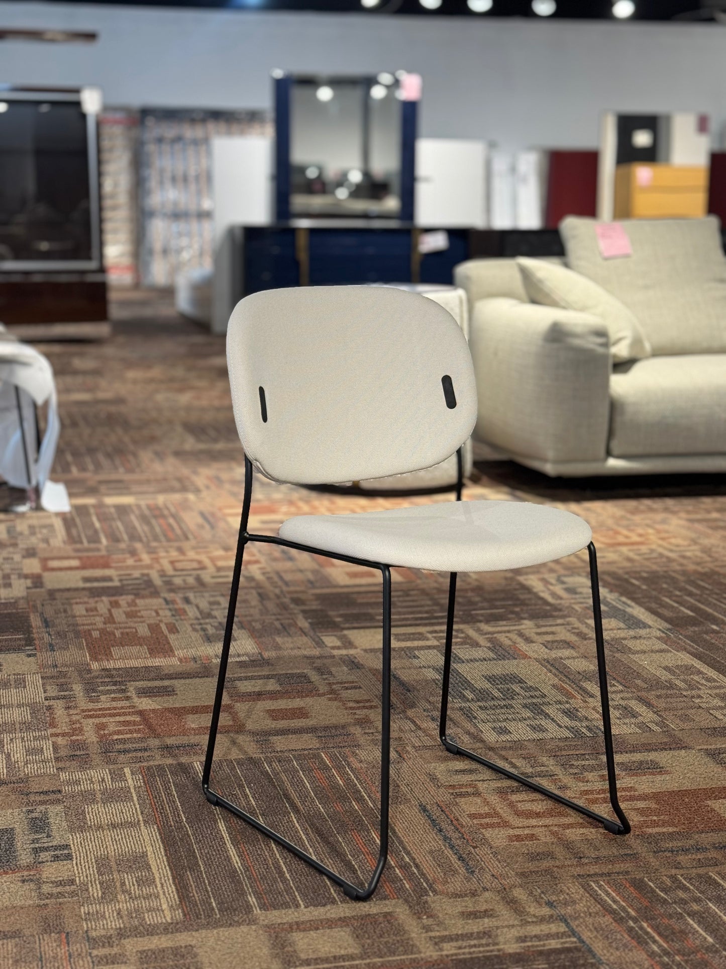 Connubia - Yo! Chair (Black Frame, Sand Seat)