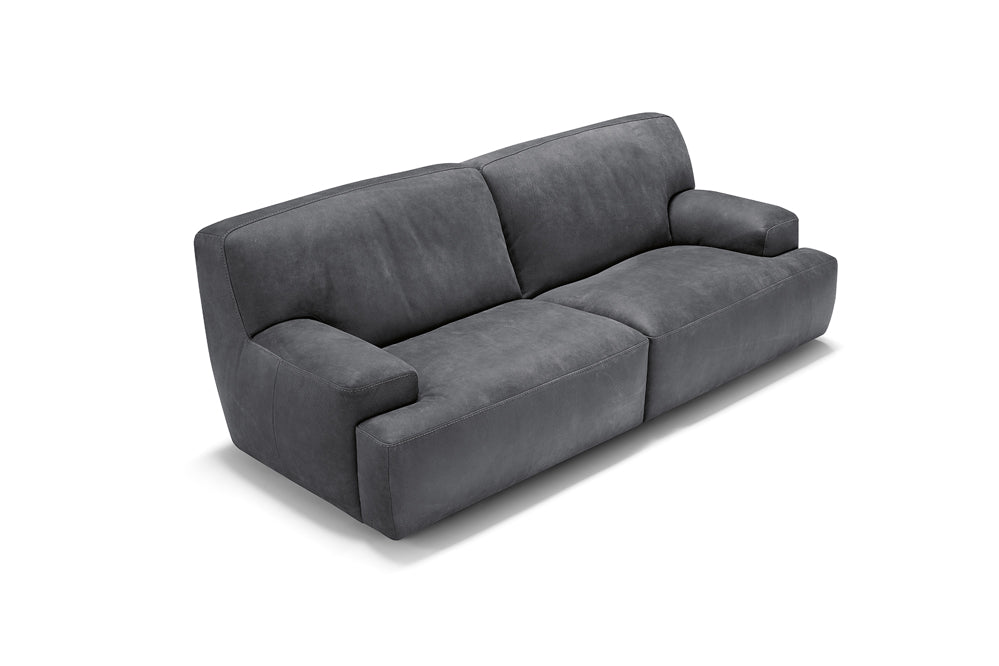Max Divani - Nuvola Leather Sofa (Charcoal)