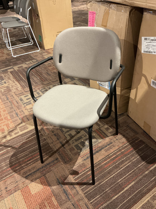 Connubia - Yo! Chair W/ Arms (Black Frame, Sand Seat)