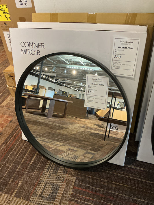 EQ3 - Conner Vanity Mirror (Black)