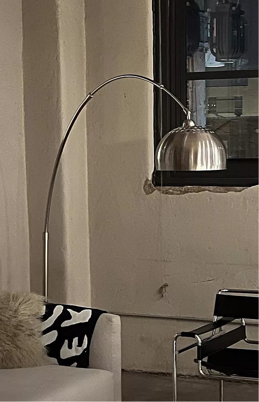 EQ3 - Cast Floor Lamp Shade (3180-212-9-A) (Nickel)
