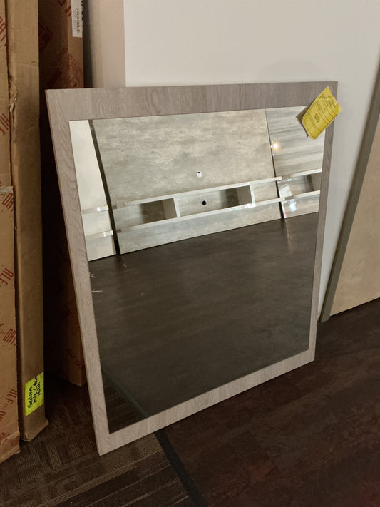 Wood Frame Wall Mirror