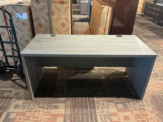 Alf - Tivoli Office Desk (Gray Oak)