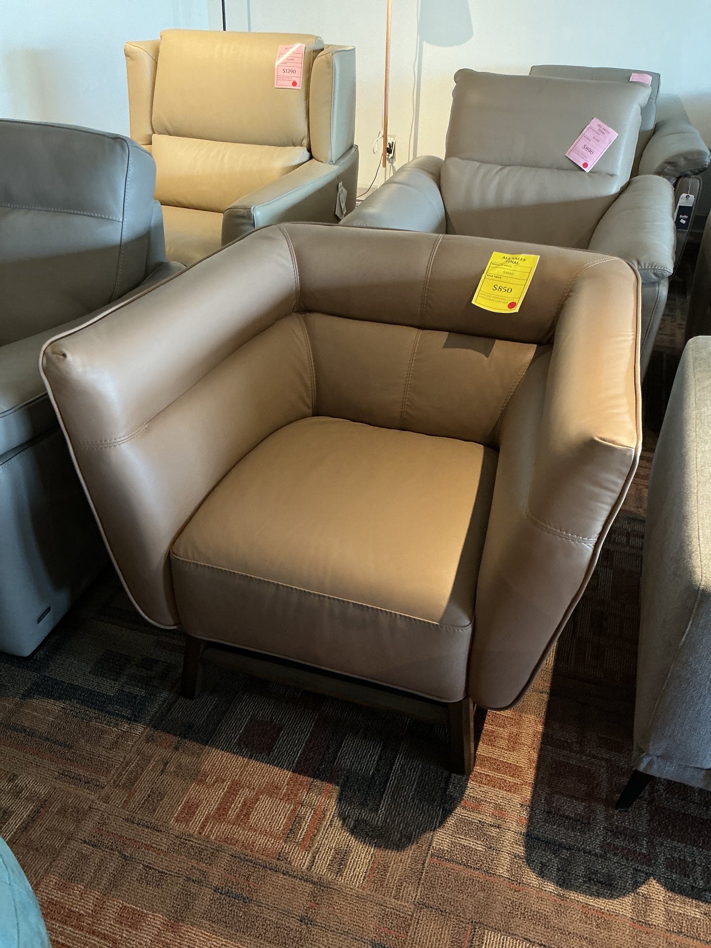 Natuzzi Editions - C113 Leather Armchair