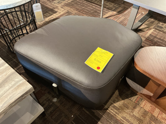 Max Divani - Leather Ottoman (Brown)