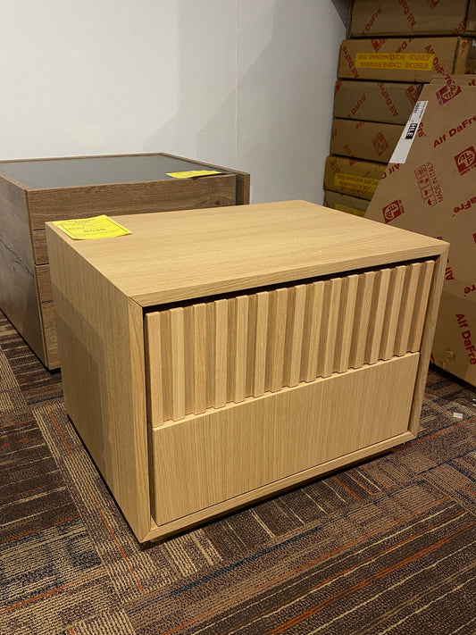 Zagas - 2 Drawer Nightstand with LED