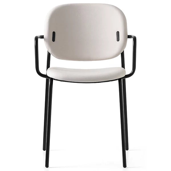 Connubia - Yo! Chair W/ Arms (Black Frame, Sand Seat)