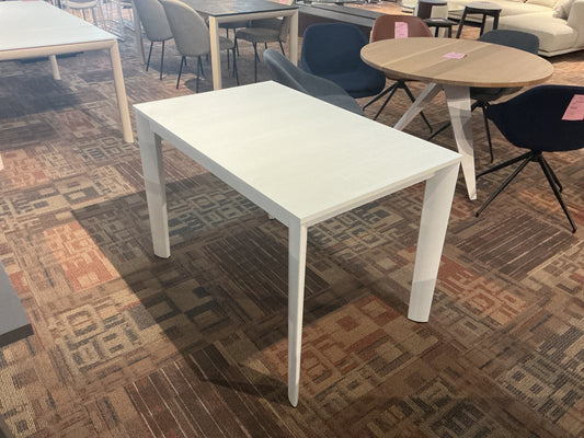 Connubia Dorian Extendable Dining Table (White Top/ White Legs)