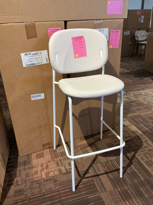 Connubia - Yo! Barstool (White Frame, Sand Seat)