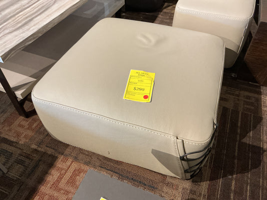 Max Divani - Large Leather Ottoman