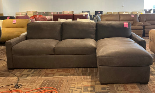 Max Divani - Palmero Leather Sofa w/ Chaise
