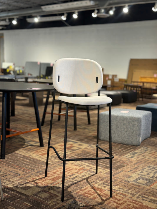 Connubia - Yo! Barstool (Black Frame, Sand Seat)