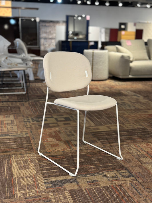 Connubia - Yo! Chair (White Frame, Sand Seat)