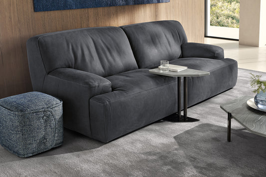 Max Divani - Nuvola Leather Sofa (Charcoal)