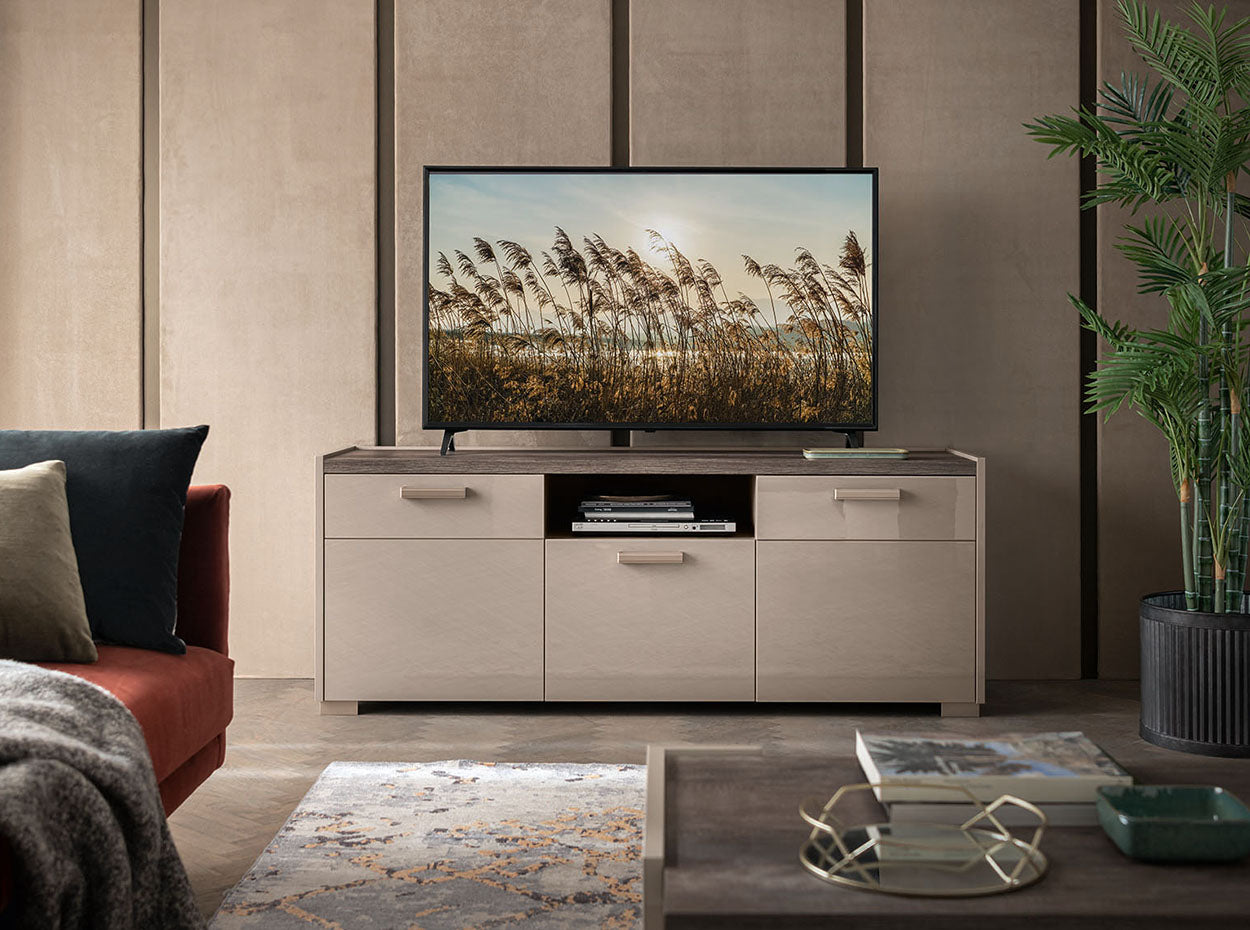 Alf - Belpasso TV Stand w/ Mirror Attached