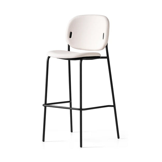 Connubia - Yo! Barstool (Black Frame, Sand Seat)